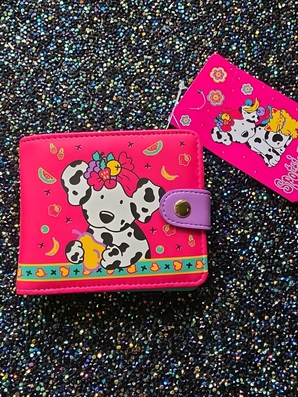 NWT Boxlunch Spottie Dottie Wallet Sanrio Dalmatian